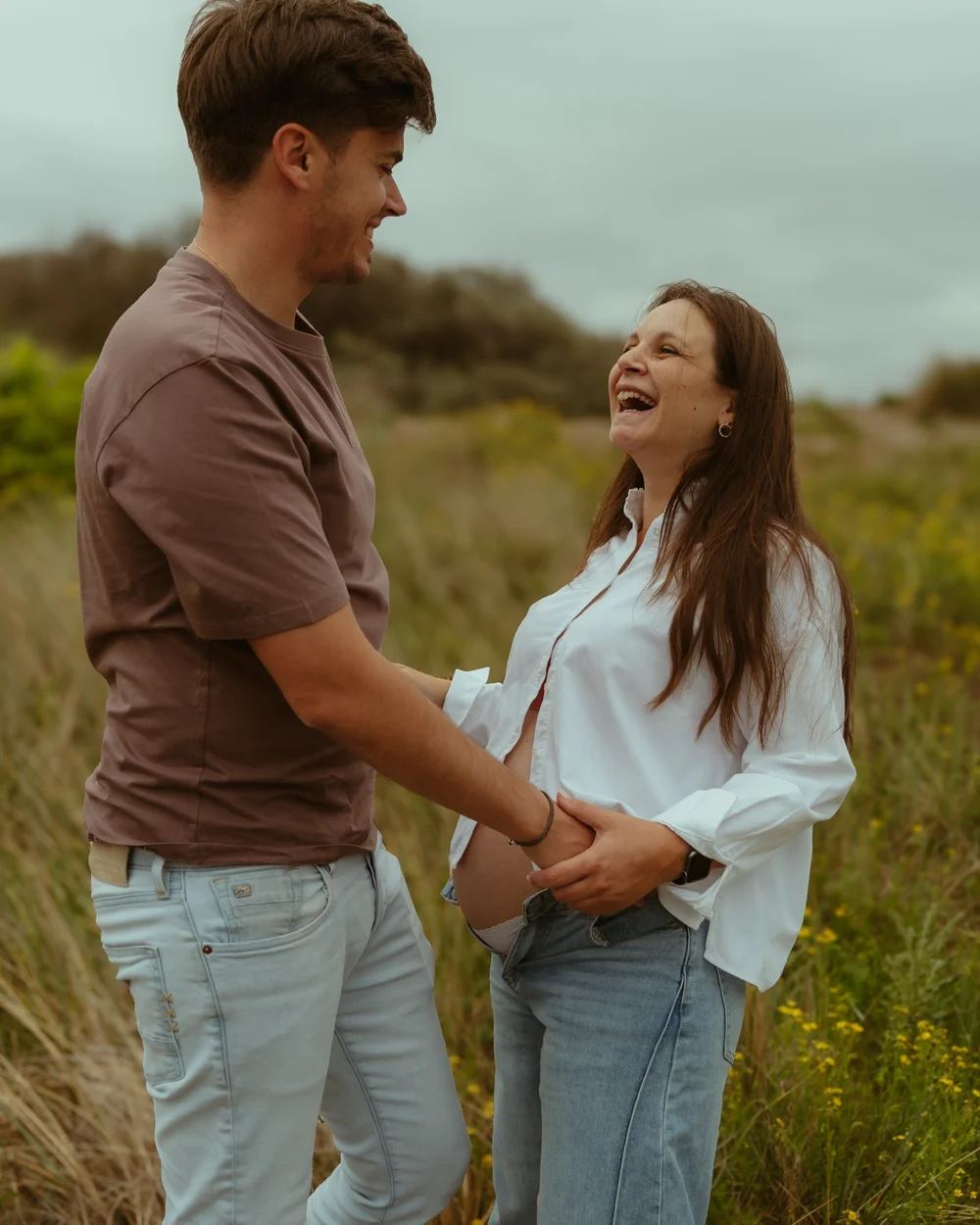 Familiefotografie door Vivid Fotografie — spontaan gezinsmoment