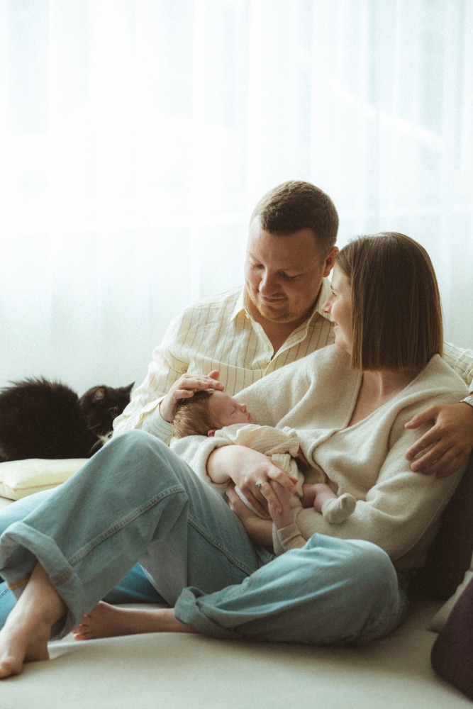 Newborn fotografie door Vivid Fotografie — pasgeboren baby