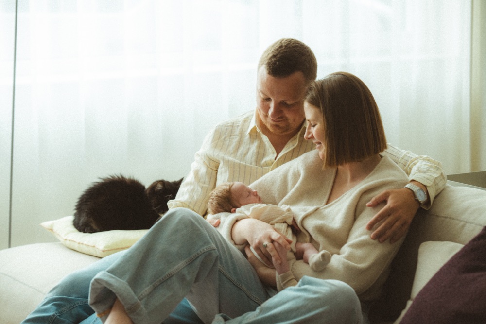 Newborn fotografie door Vivid Fotografie — pasgeboren baby
