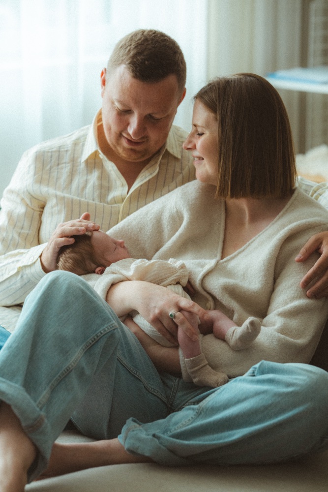 Newborn fotografie door Vivid Fotografie — pasgeboren baby