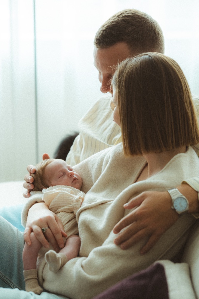 Newborn fotografie door Vivid Fotografie — pasgeboren baby