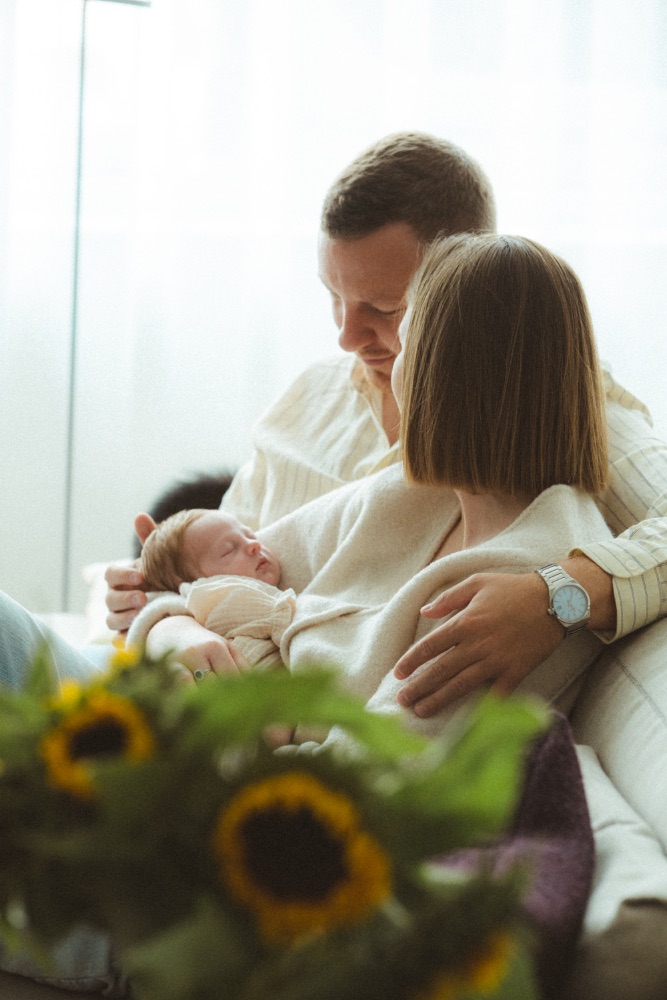 Newborn fotografie door Vivid Fotografie — pasgeboren baby