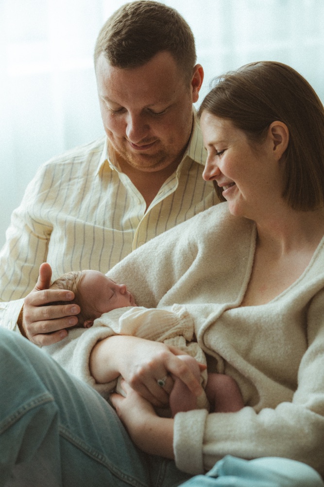 Newborn fotografie door Vivid Fotografie — pasgeboren baby