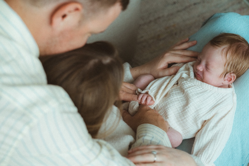 Newborn fotografie door Vivid Fotografie — pasgeboren baby