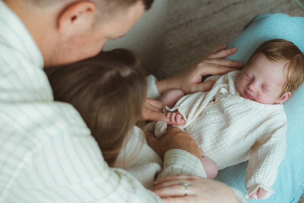 Newborn fotografie door Vivid Fotografie — pasgeboren baby