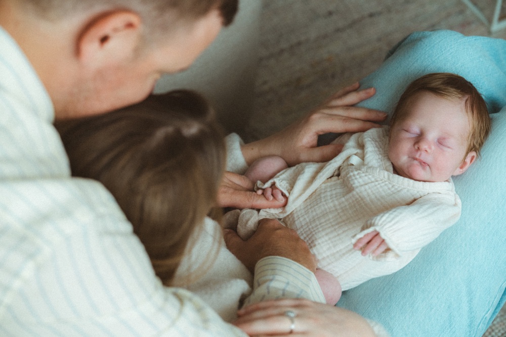 Newborn fotografie door Vivid Fotografie — pasgeboren baby