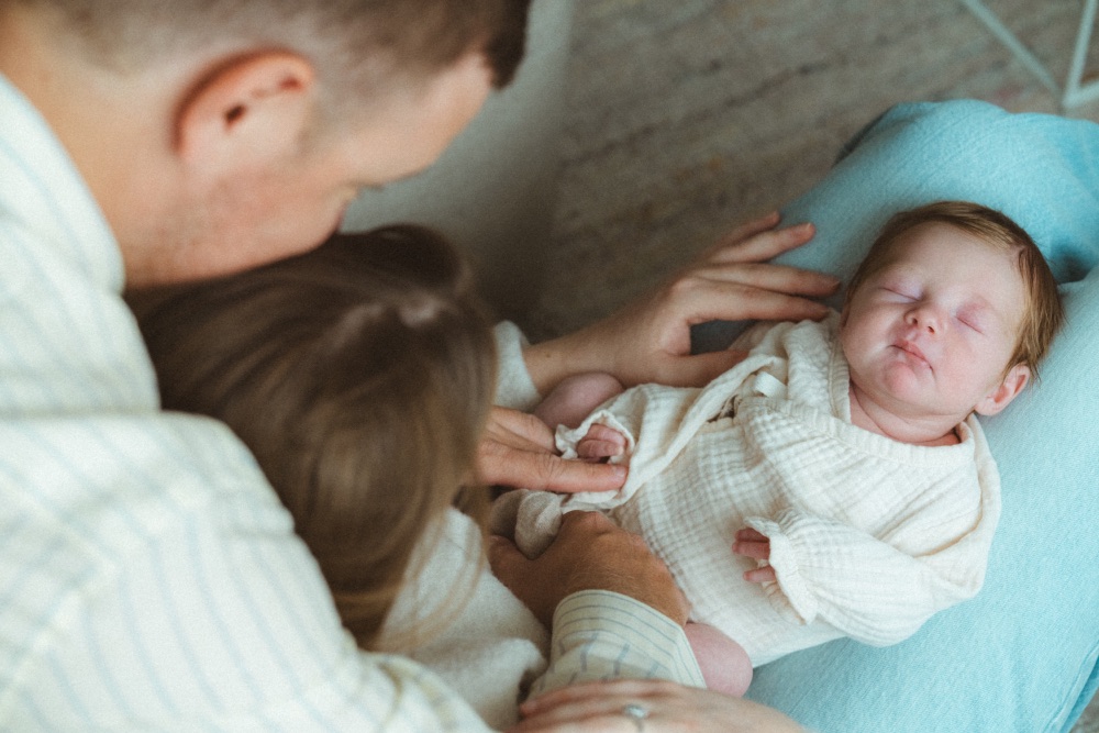 Newborn fotografie door Vivid Fotografie — pasgeboren baby