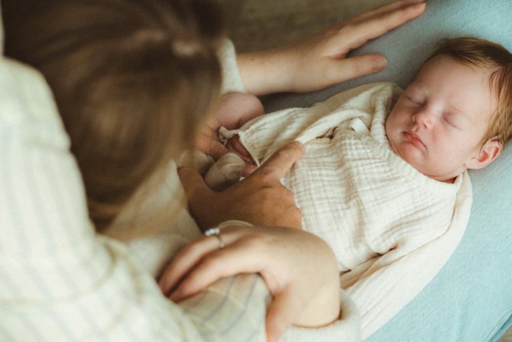 Newborn fotografie door Vivid Fotografie — pasgeboren baby