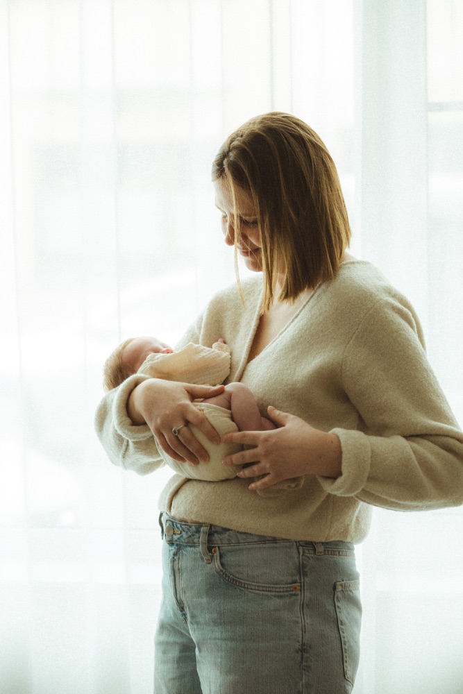 Newborn fotografie door Vivid Fotografie — pasgeboren baby