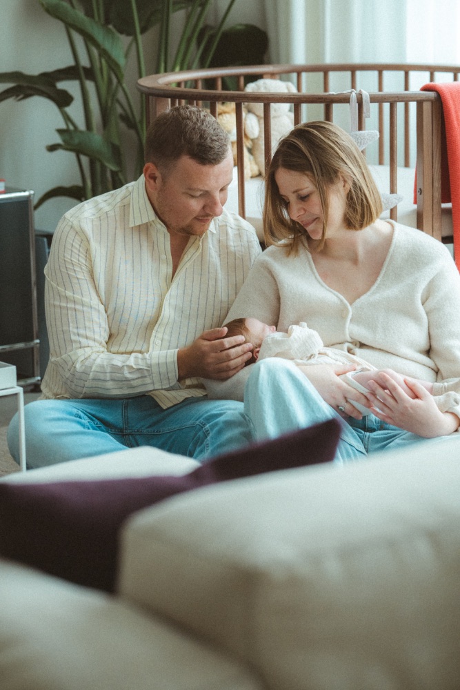 Newborn fotografie door Vivid Fotografie — pasgeboren baby