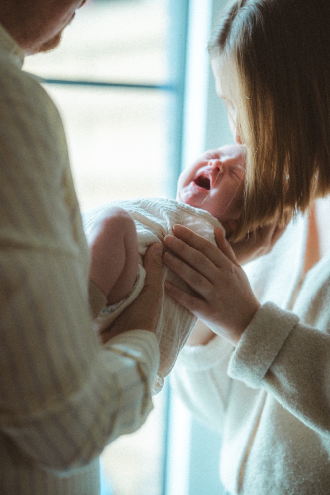 Newborn fotografie door Vivid Fotografie — pasgeboren baby