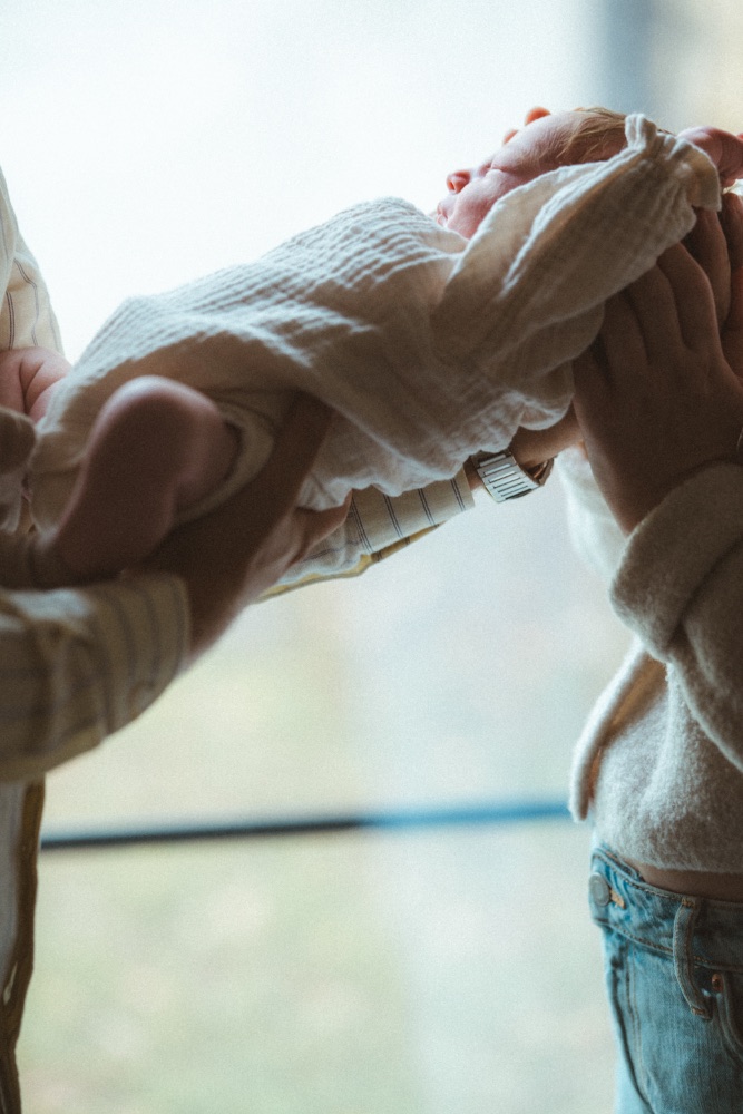 Newborn fotografie door Vivid Fotografie — pasgeboren baby