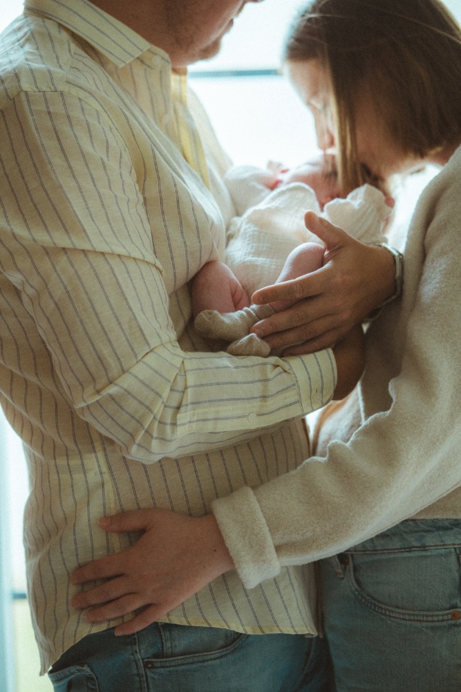 Newborn fotografie door Vivid Fotografie — pasgeboren baby