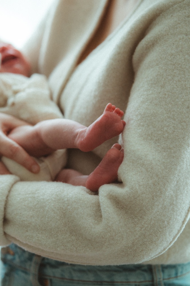 Newborn fotografie door Vivid Fotografie — pasgeboren baby