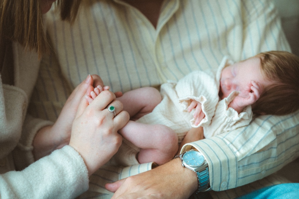 Newborn fotografie door Vivid Fotografie — pasgeboren baby