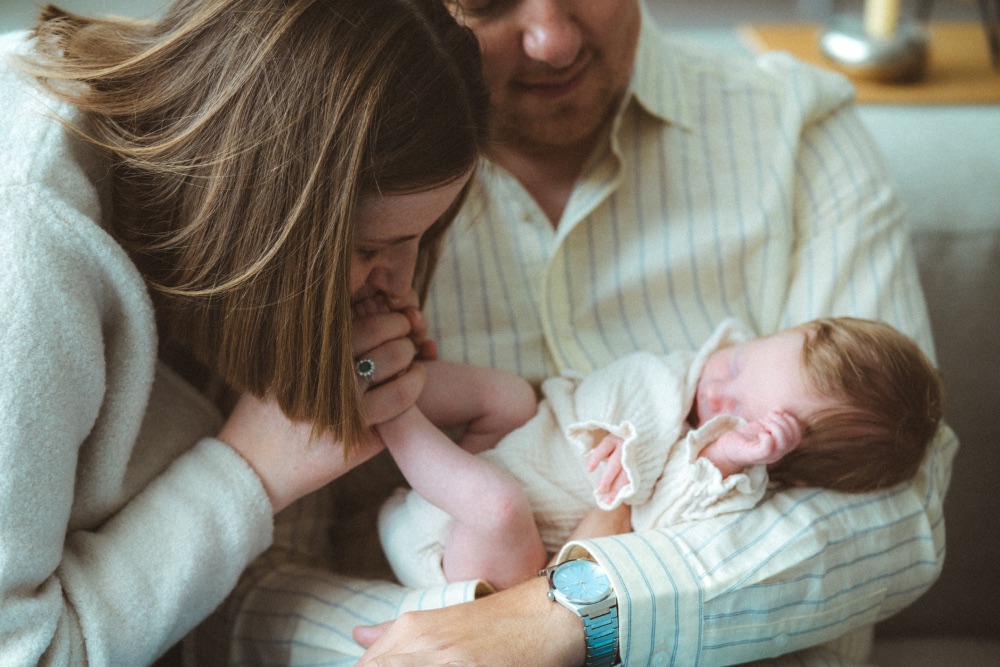 Newborn fotografie door Vivid Fotografie — pasgeboren baby