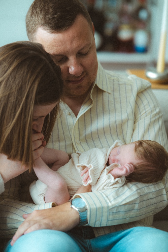 Newborn fotografie door Vivid Fotografie — pasgeboren baby