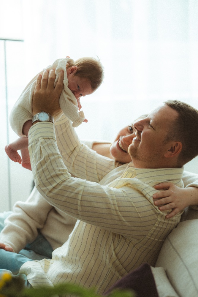 Newborn fotografie door Vivid Fotografie — pasgeboren baby