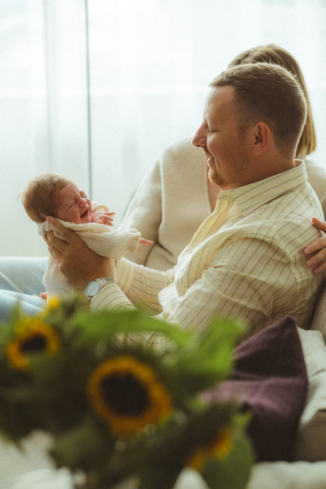 Newborn fotografie door Vivid Fotografie — pasgeboren baby