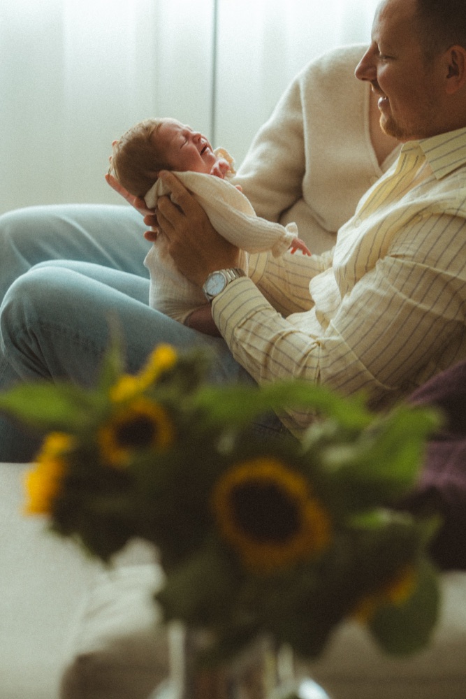 Newborn fotografie door Vivid Fotografie — pasgeboren baby